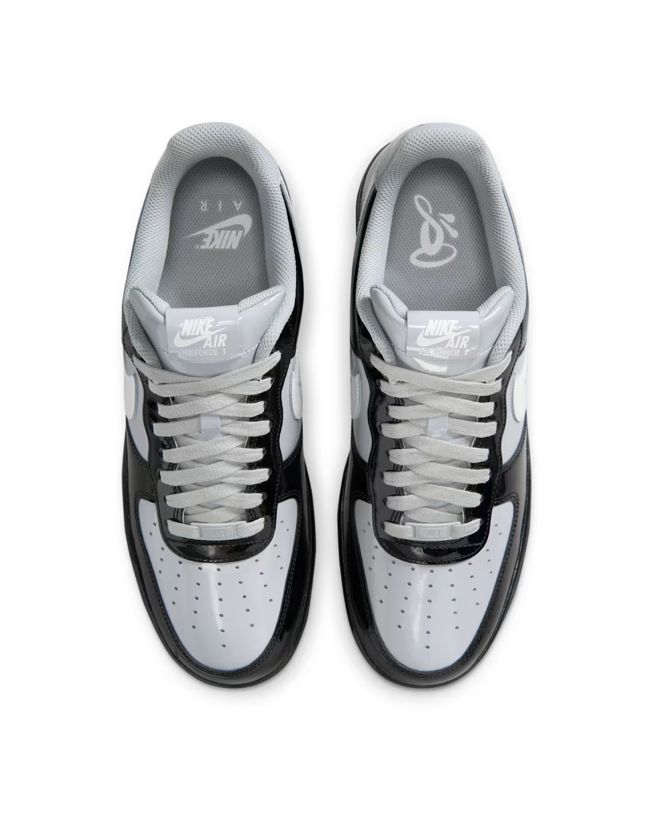 Black and Light Smoke Grey