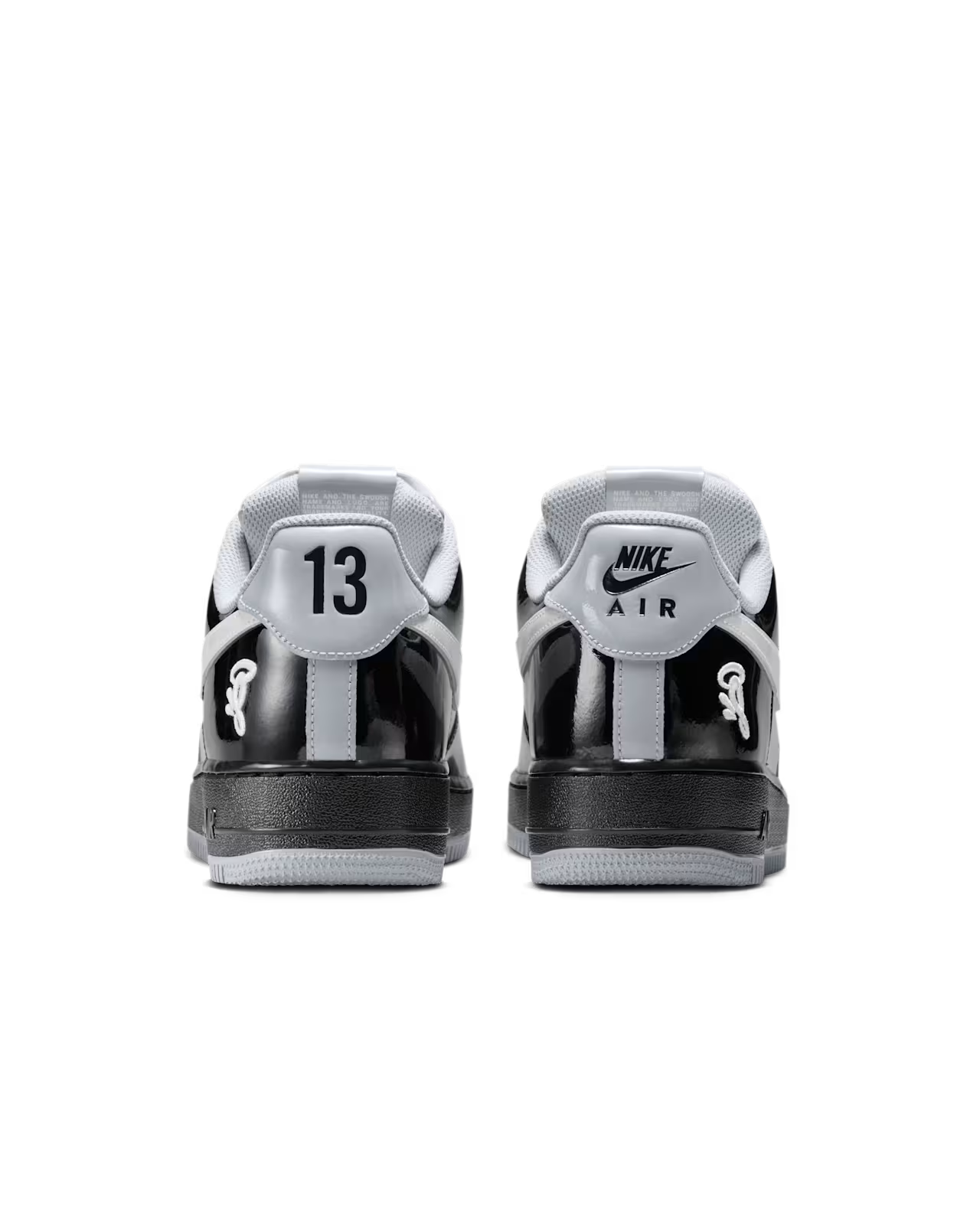 Black and Light Smoke Grey